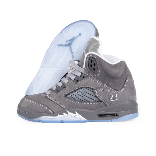 Nike Air Jordan 5 Retro "Wolf Grey" (GS) Lt Graphite/White/Wolf Grey 440888-002