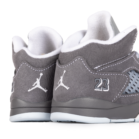 Nike Air Jordan 5 Retro "Wolf Grey" (TD) Lt Graphite/White/Wolf Grey 440890-002