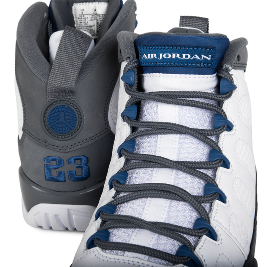 Nike Air Jordan 9 Retro White/French Blue/Flint Grey HV4794-100