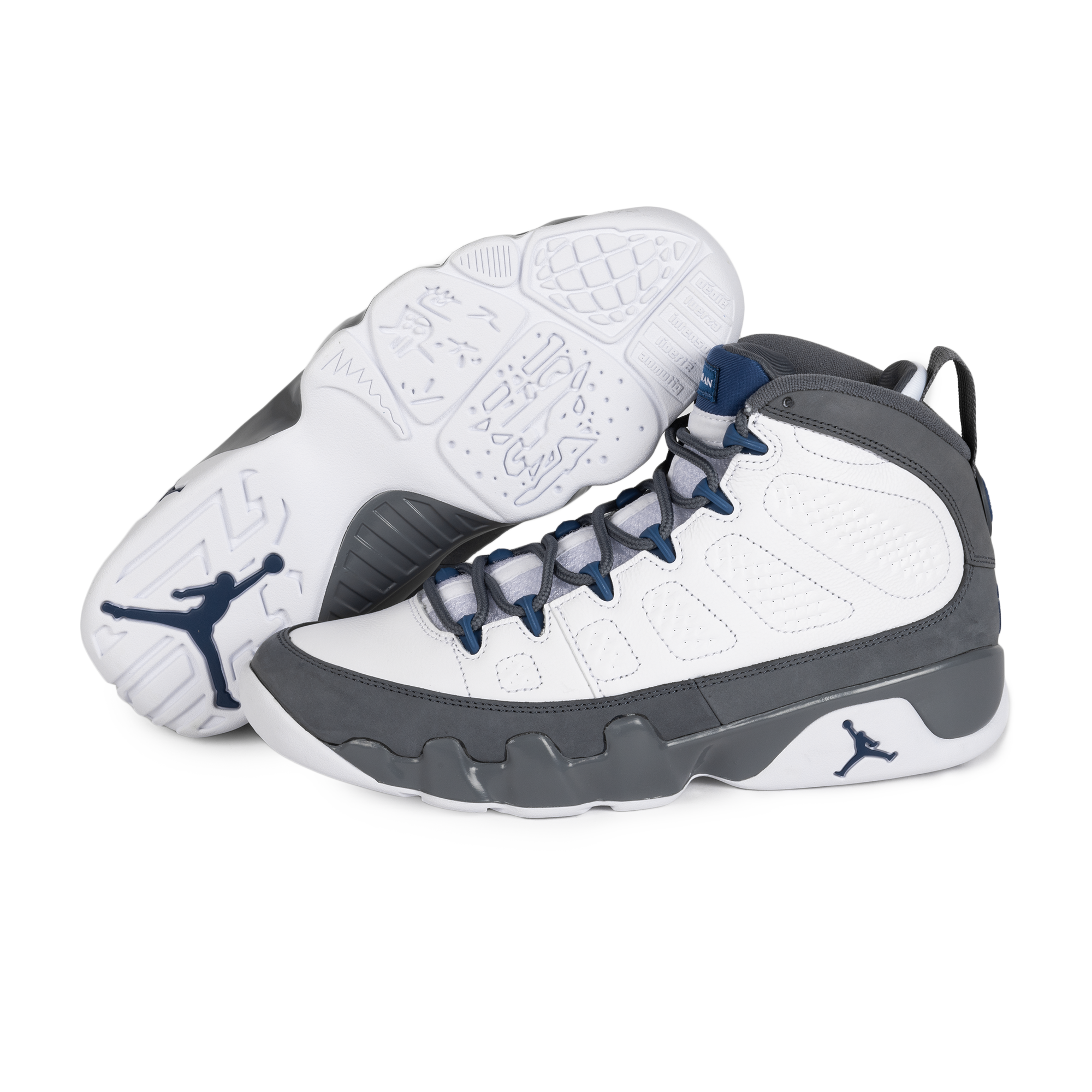 Nike Air Jordan 9 Retro White/French Blue/Flint Grey HV4794-100