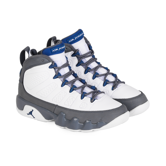 Nike Air Jordan 9 Retro (GS) White/French Blue/Flint Grey HV4574-100