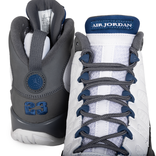 Nike Air Jordan 9 Retro (GS) White/French Blue/Flint Grey HV4574-100