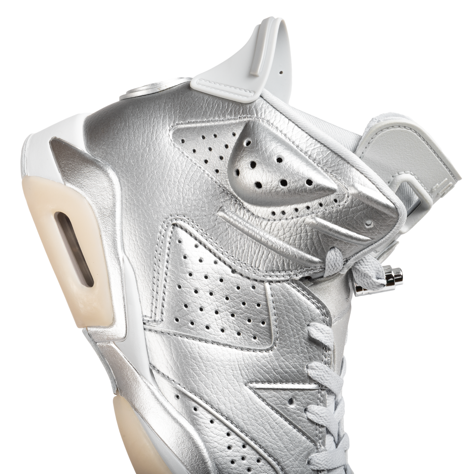 Nike Air Jordan x Paris Saint-Germain Jordan 6 Retro Metallic Silver IQ5135-001