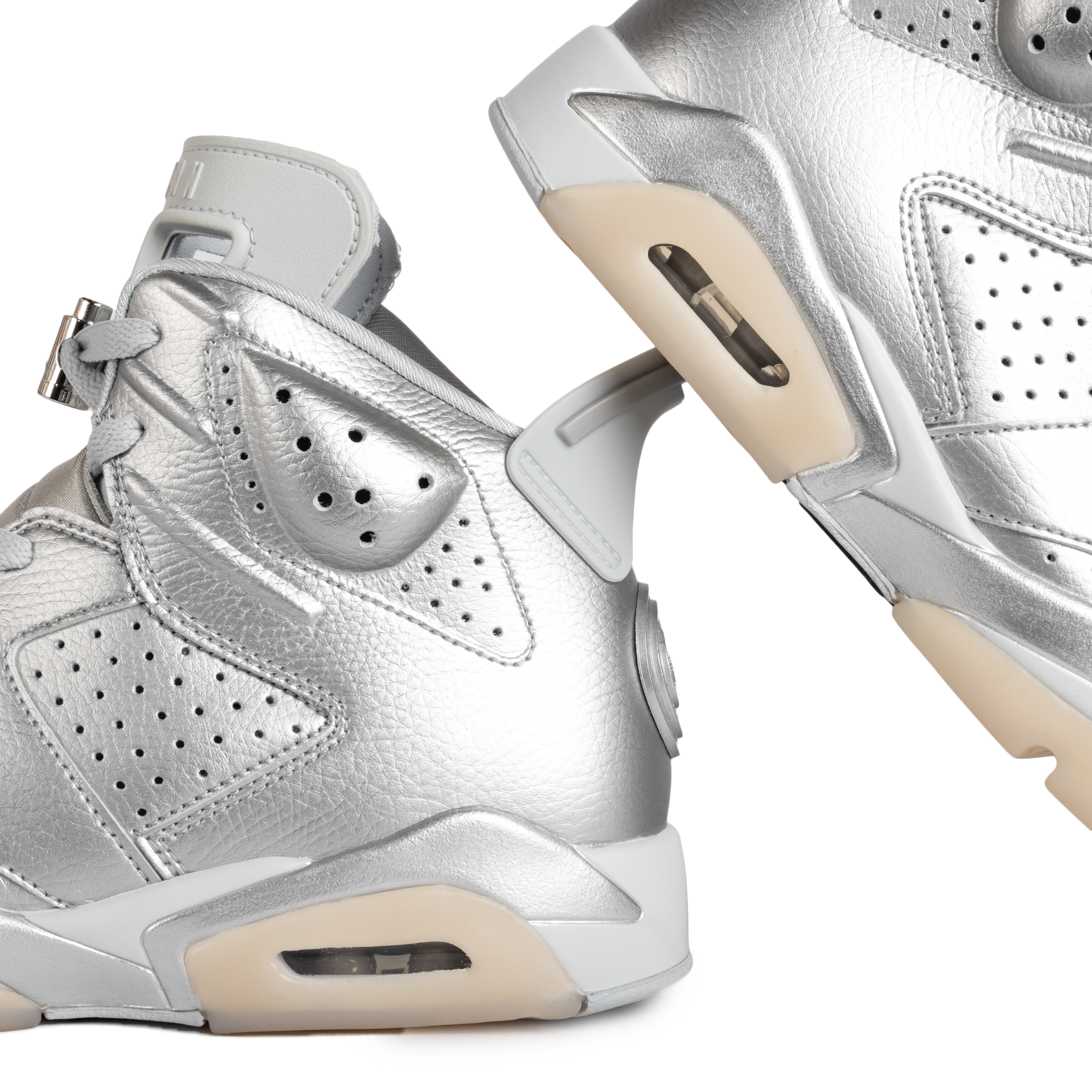 Nike Air Jordan x Paris Saint-Germain Jordan 6 Retro Metallic Silver IQ5135-001