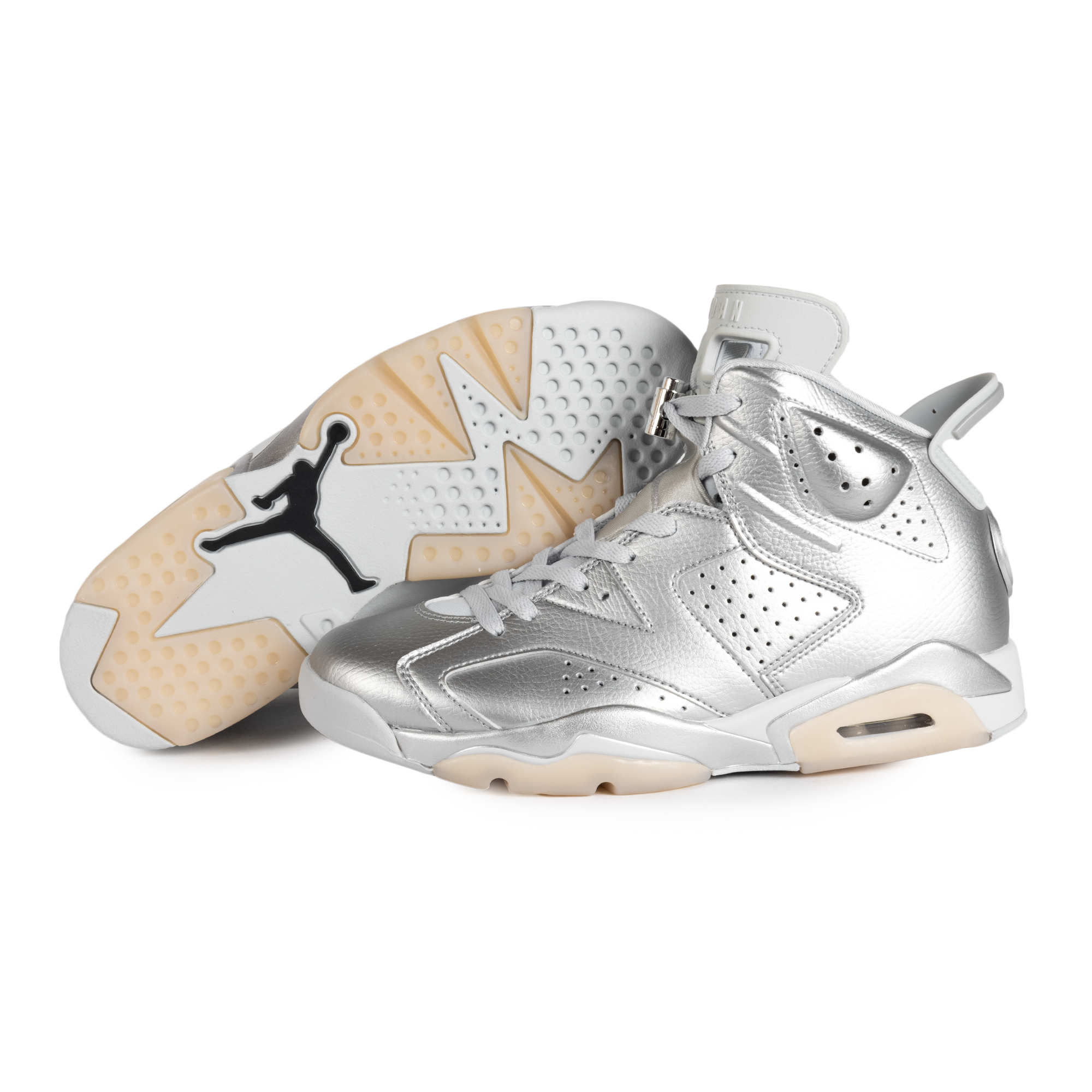 Nike Air Jordan x Paris Saint-Germain Jordan 6 Retro Metallic Silver IQ5135-001
