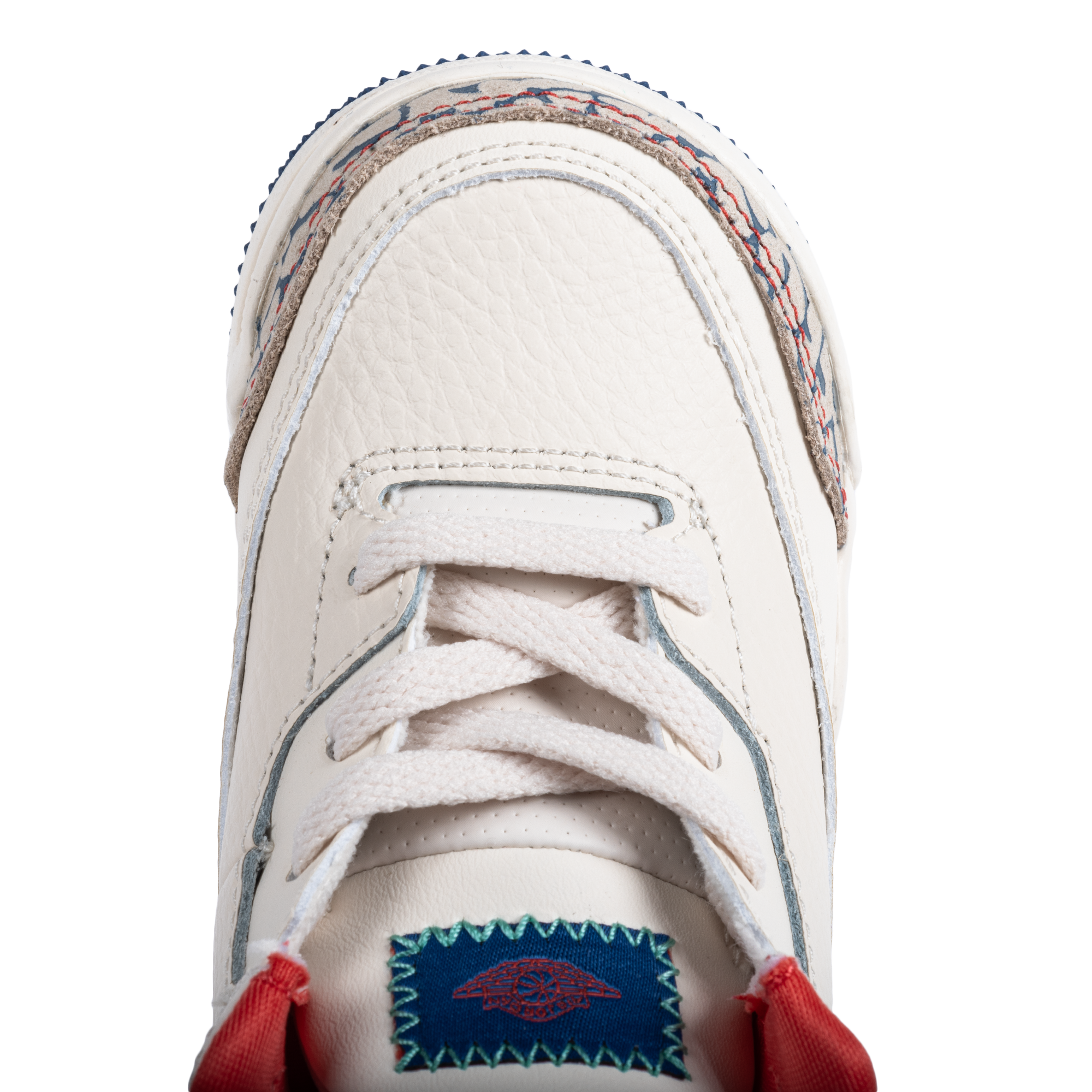 Nike Jordan 3 Retro "Play Your Way" (TD) Chalk/Track Red/T Blue/Kinetic Green IO2075-100