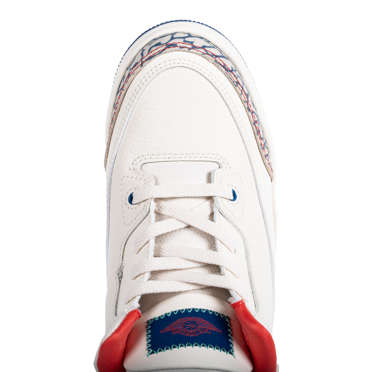 Nike Jordan 3 Retro "Play Your Way" (PS) Chalk/Track Red/T Blue/Kinetic Green IO2074-100