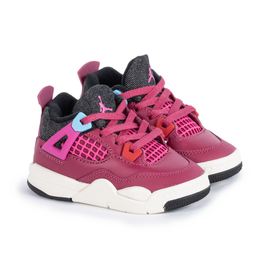 Nike Jordan 4 Retro "She's A Star" (TD) Sweet Beet/Multi/Color IO2830-600