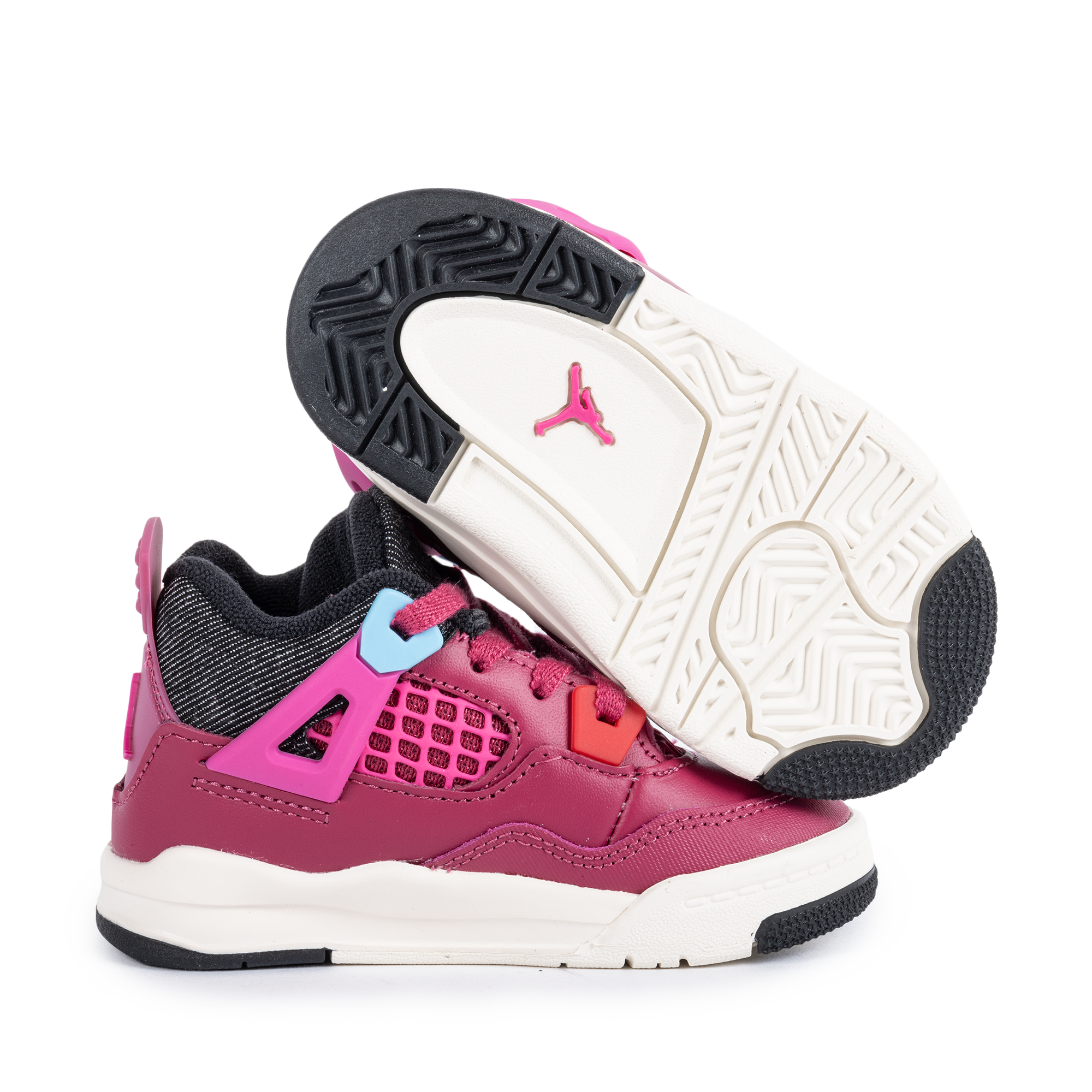 Nike Jordan 4 Retro "She's A Star" (TD) Sweet Beet/Multi/Color IO2830-600