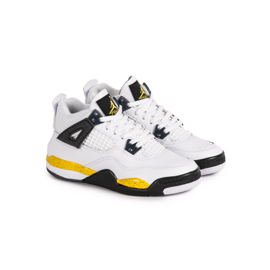 Nike Jordan 4 Retro "Tour Yellow" (PS) White/Tour Yellow/Dark Blue Grey/Black BQ7669-102
