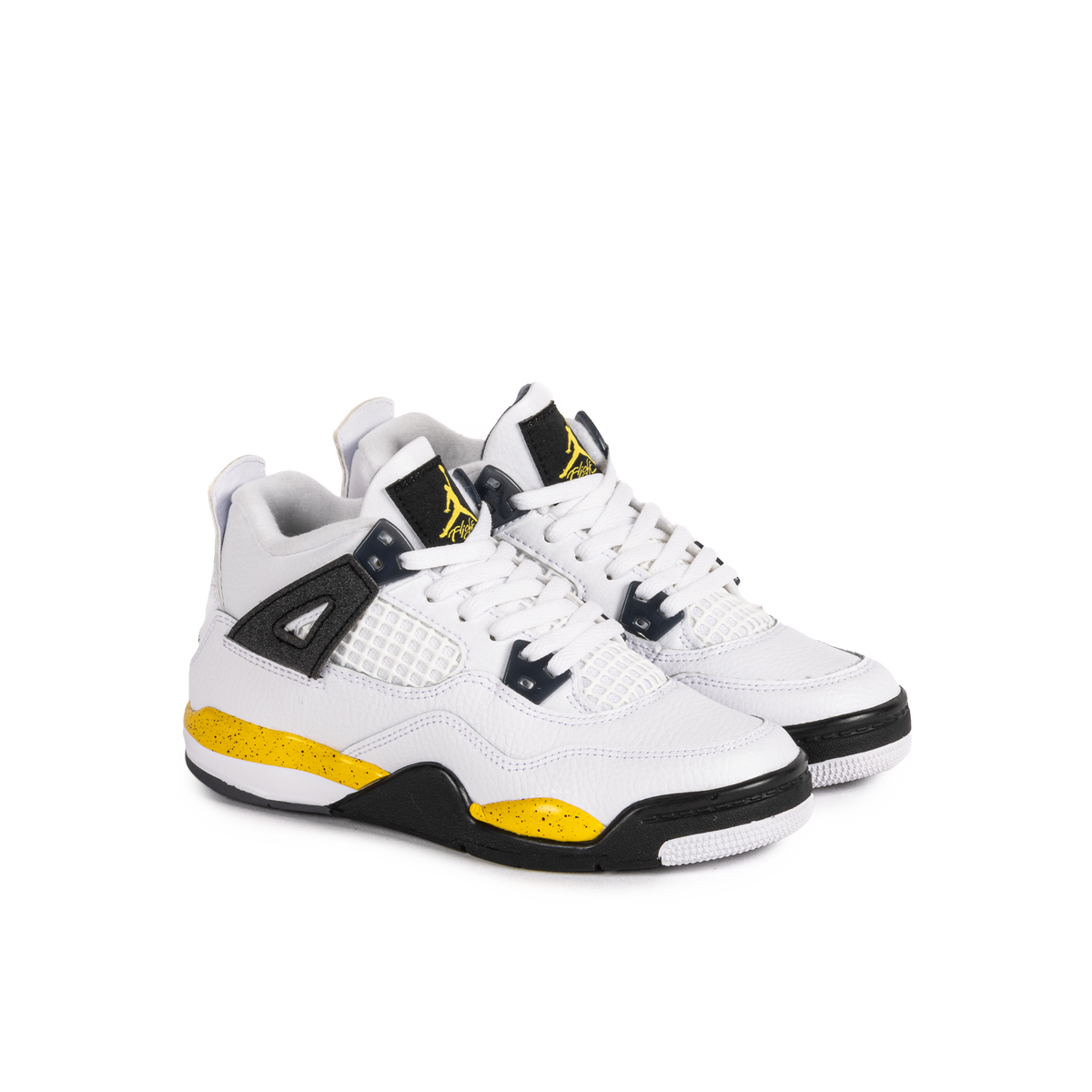 Nike Jordan 4 Retro "Tour Yellow" (PS) White/Tour Yellow/Dark Blue Grey/Black BQ7669-102