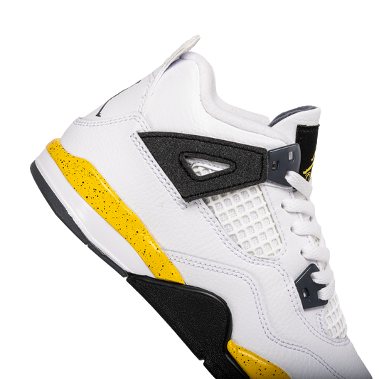 Nike Jordan 4 Retro "Tour Yellow" (PS) White/Tour Yellow/Dark Blue Grey/Black BQ7669-102
