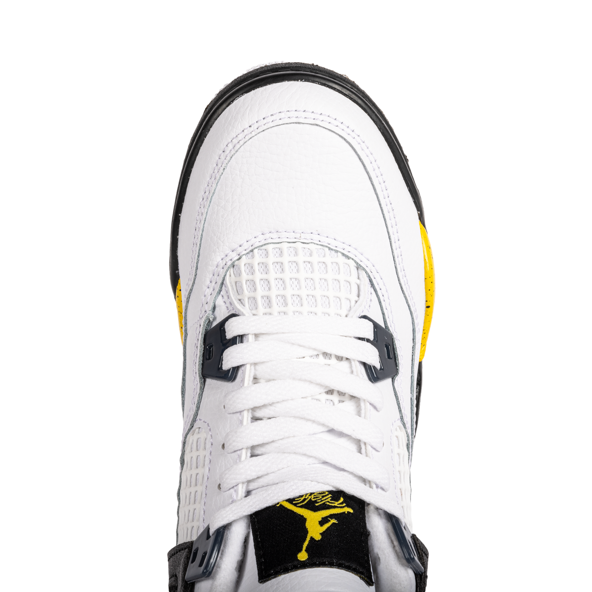Nike Jordan 4 Retro "Tour Yellow" (PS) White/Tour Yellow/Dark Blue Grey/Black BQ7669-102