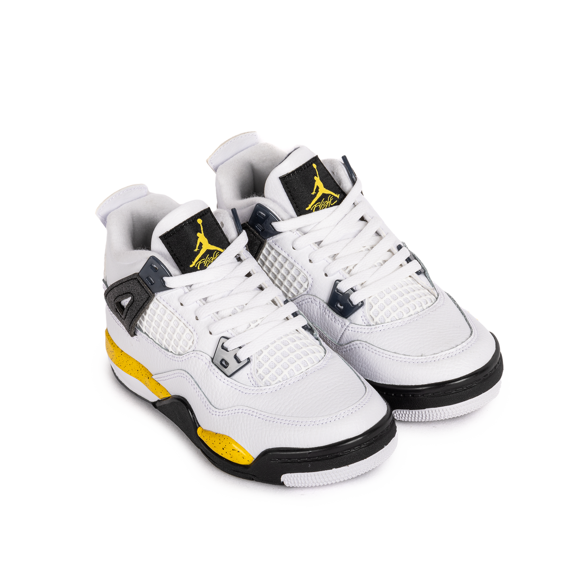 Nike Jordan 4 Retro "Tour Yellow" (PS) White/Tour Yellow/Dark Blue Grey/Black BQ7669-102