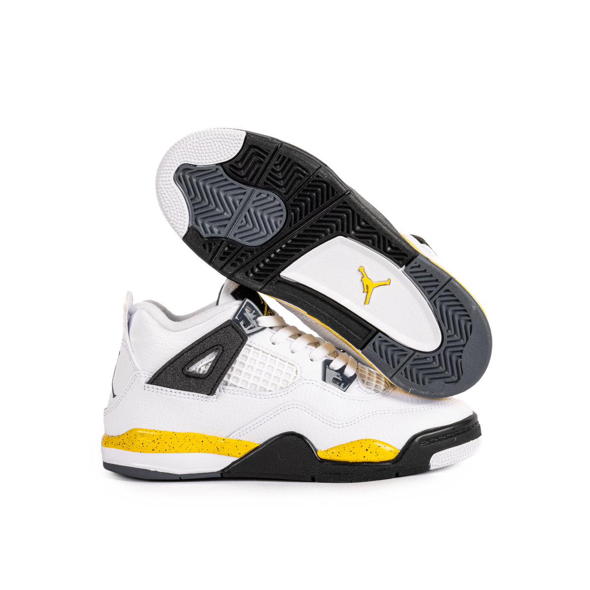 Nike Jordan 4 Retro "Tour Yellow" (PS) White/Tour Yellow/Dark Blue Grey/Black BQ7669-102