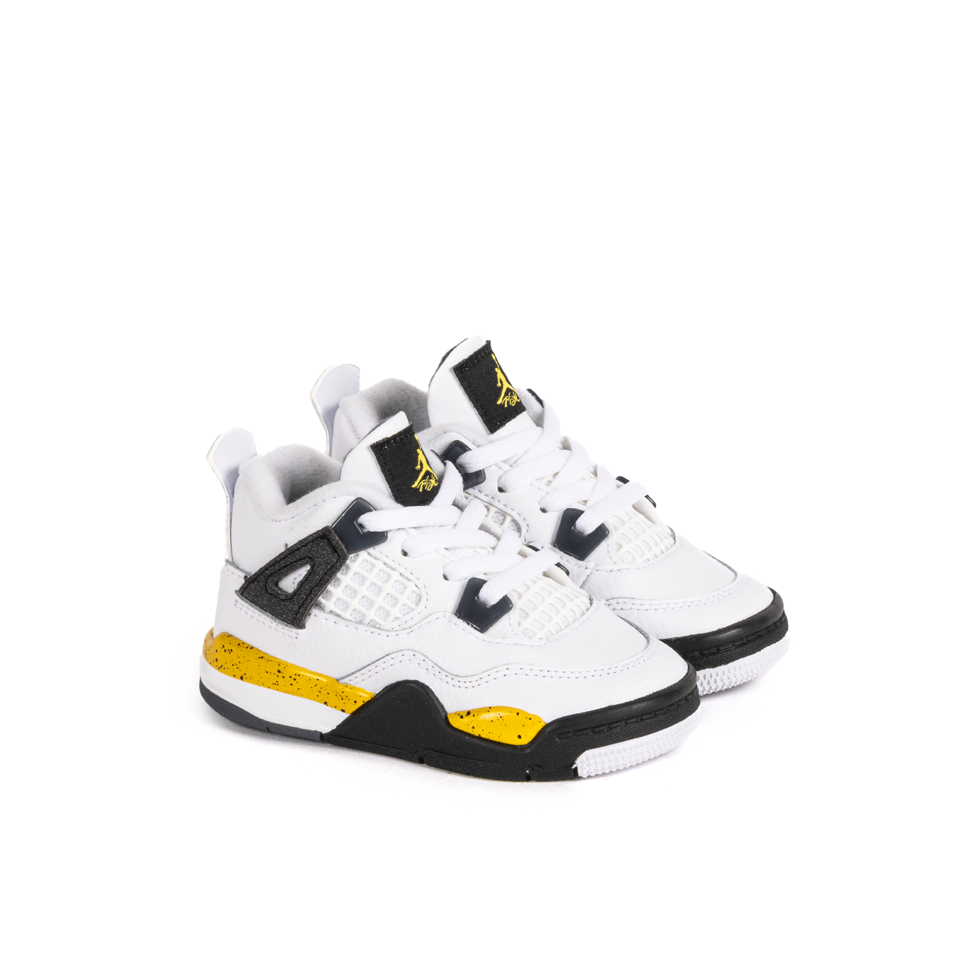 Nike Jordan 4 Retro "Tour Yellow" (TD) White/Tour Yellow/Dark Blue Grey/Black BQ7670-102