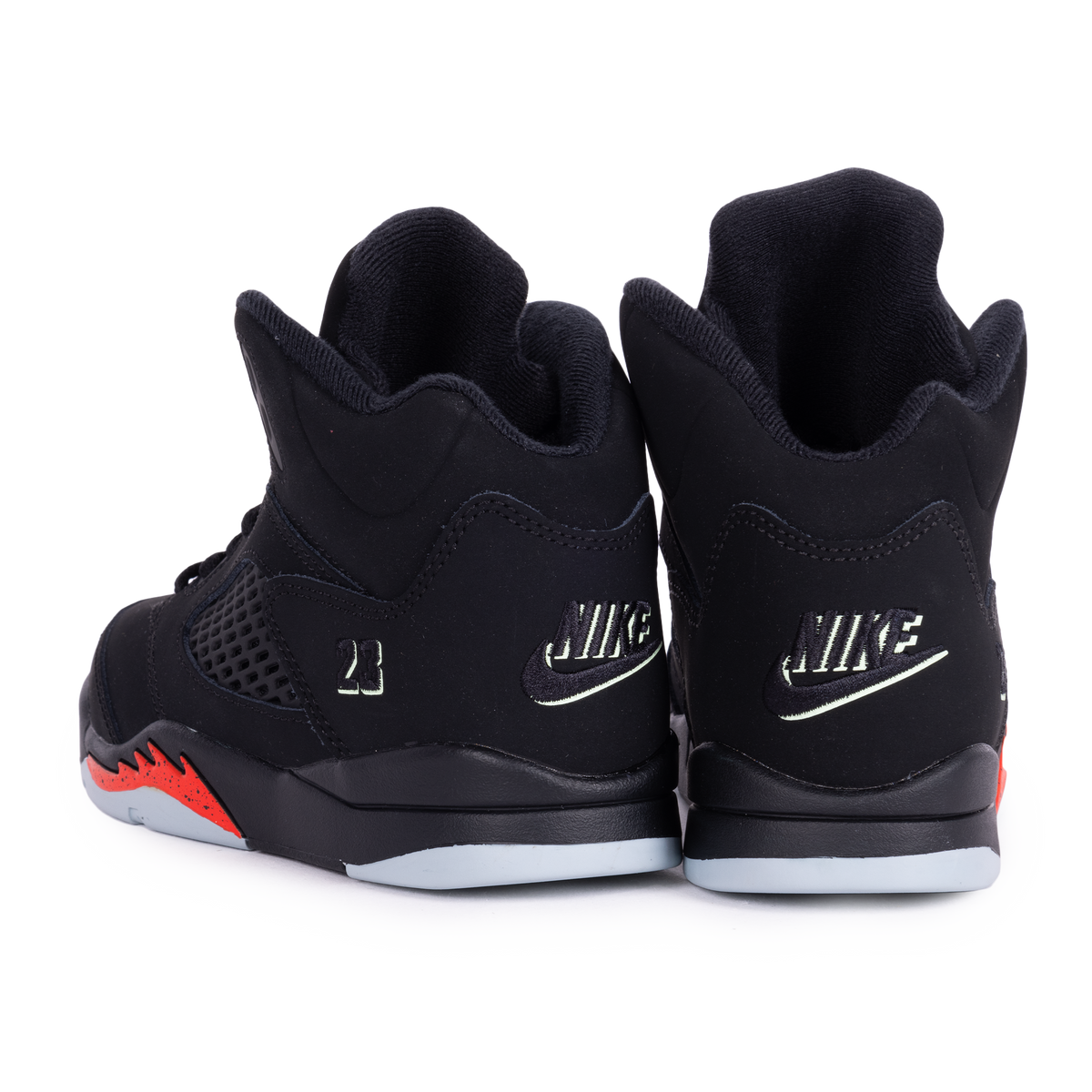 Nike Jordan 5 Retro "Halloween" (PS) Black/Black/Picante Red/Glow N The Dark HQ7979-001