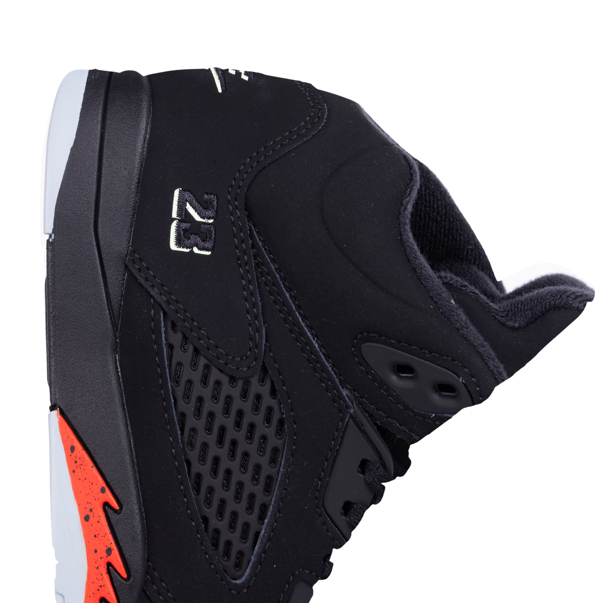 Nike Jordan 5 Retro "Halloween" (PS) Black/Black/Picante Red/Glow N The Dark HQ7979-001