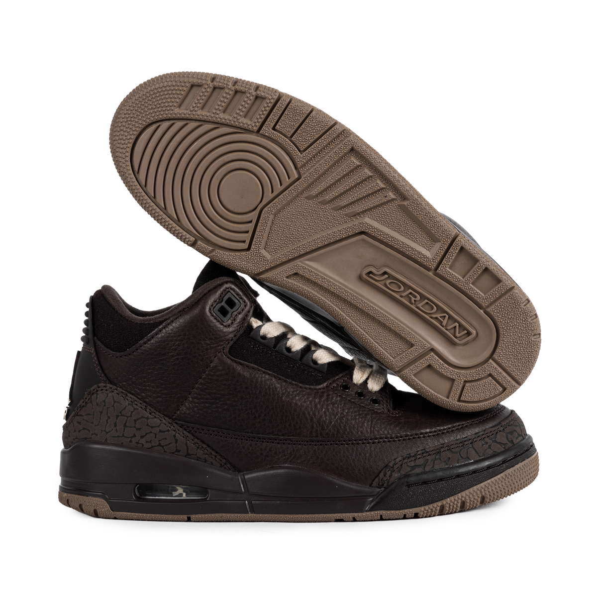Nike Women's Air Jordan 3 Retro "Fireside" Velvet Brown/Pearl White/Lt British Tan CK9246-200