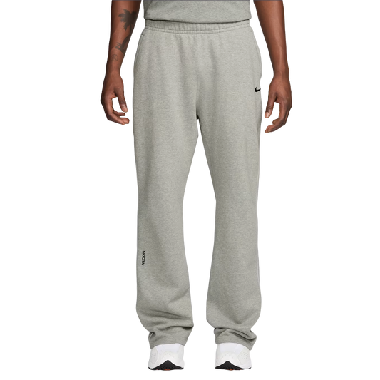 Nike NOCTA Fleece CS Open-Hem Sweatpants Dk Grey Heather/Matte Silver/Black FZ4675-063