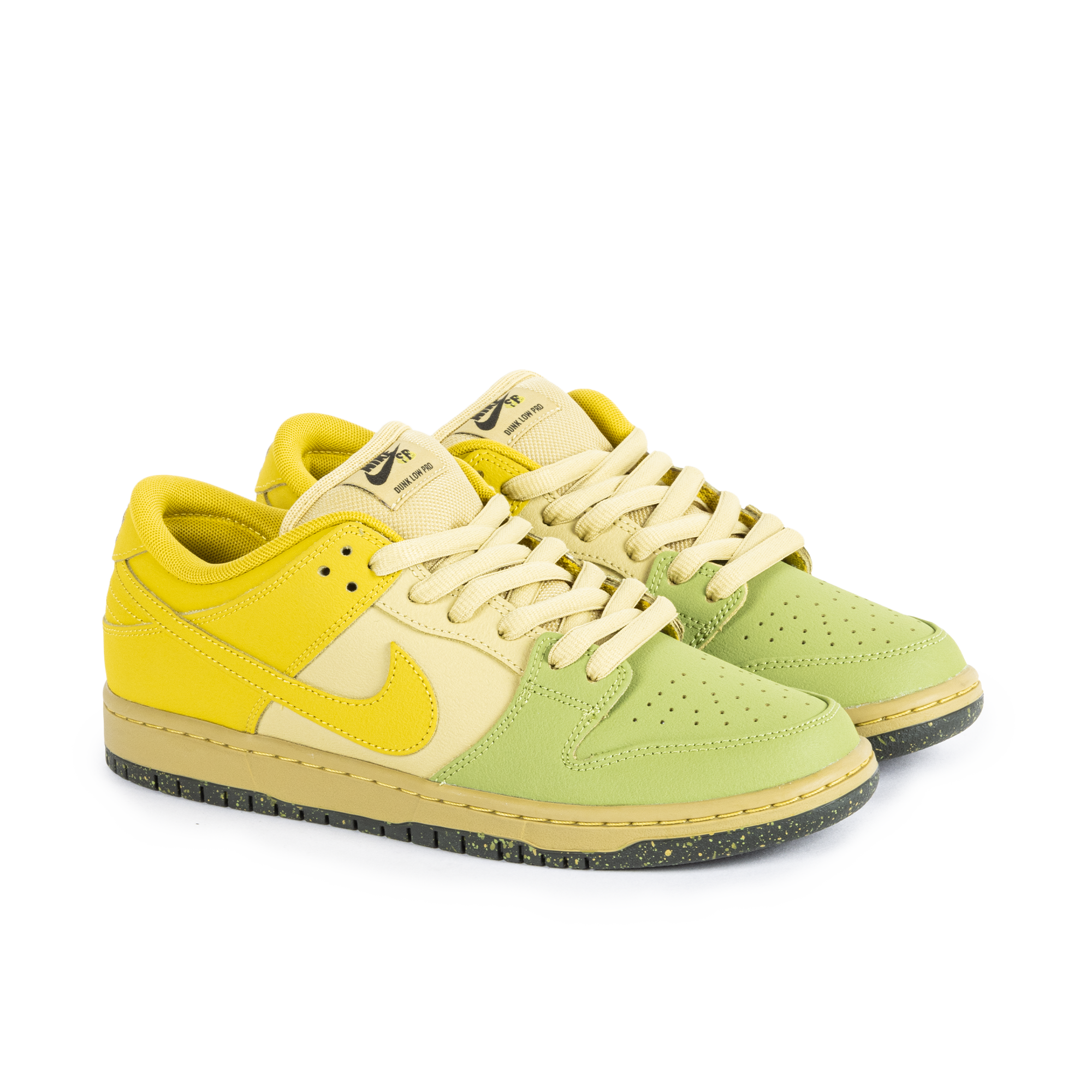 Nike SB Dunk Low Pro Saffron "Hatch Chile" Quartz/Saffron Quartz/Pear IO0427-300