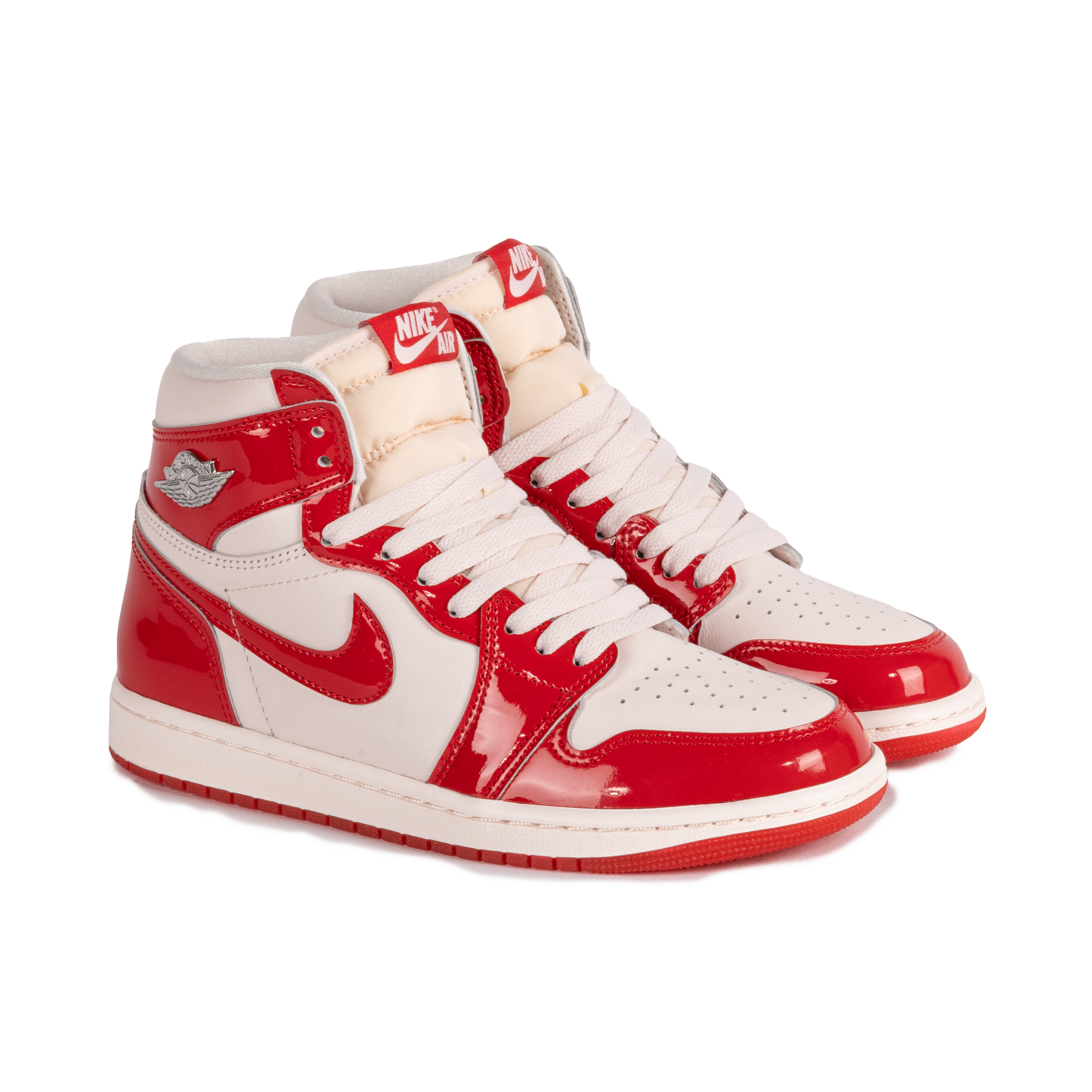 Nike Women's Air Jordan 1 Retro High OG "Nails and Grails" Uni Red/Metallic Silver FD2596-601