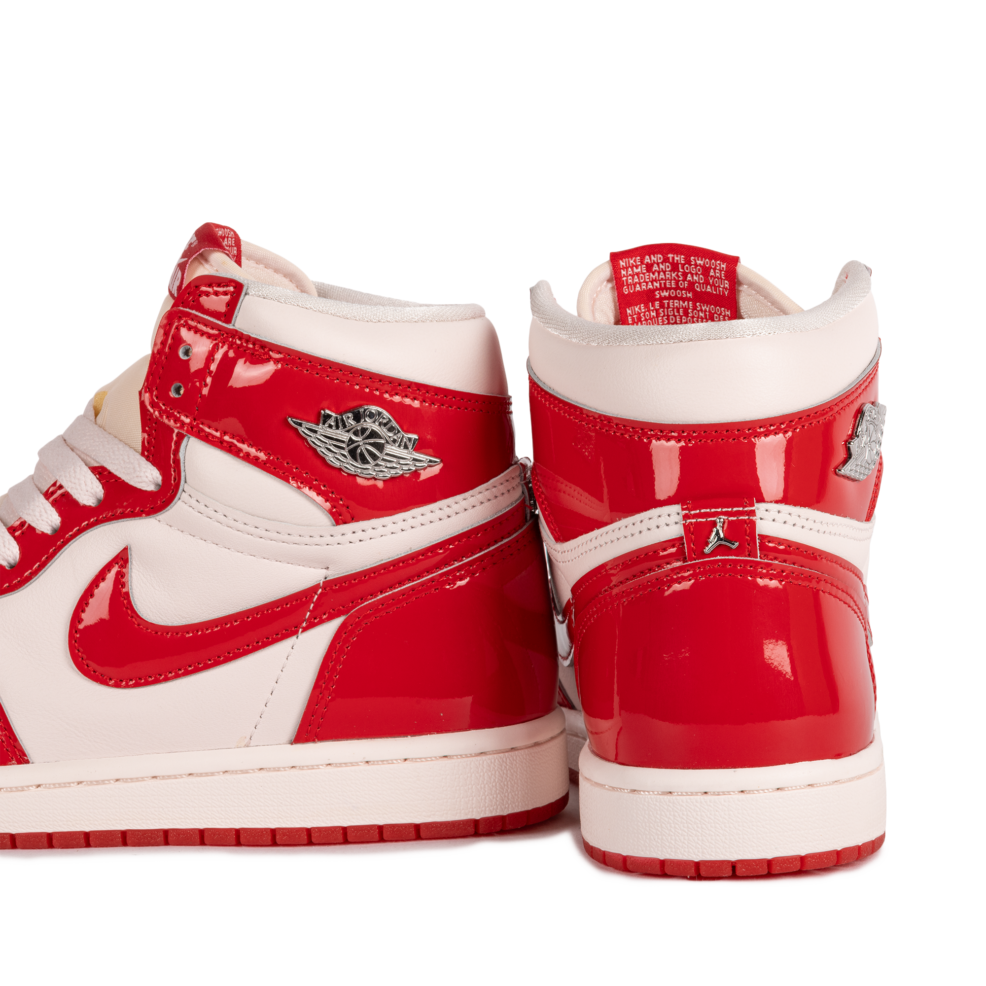 Nike Women's Air Jordan 1 Retro High OG "Nails and Grails" Uni Red/Metallic Silver FD2596-601