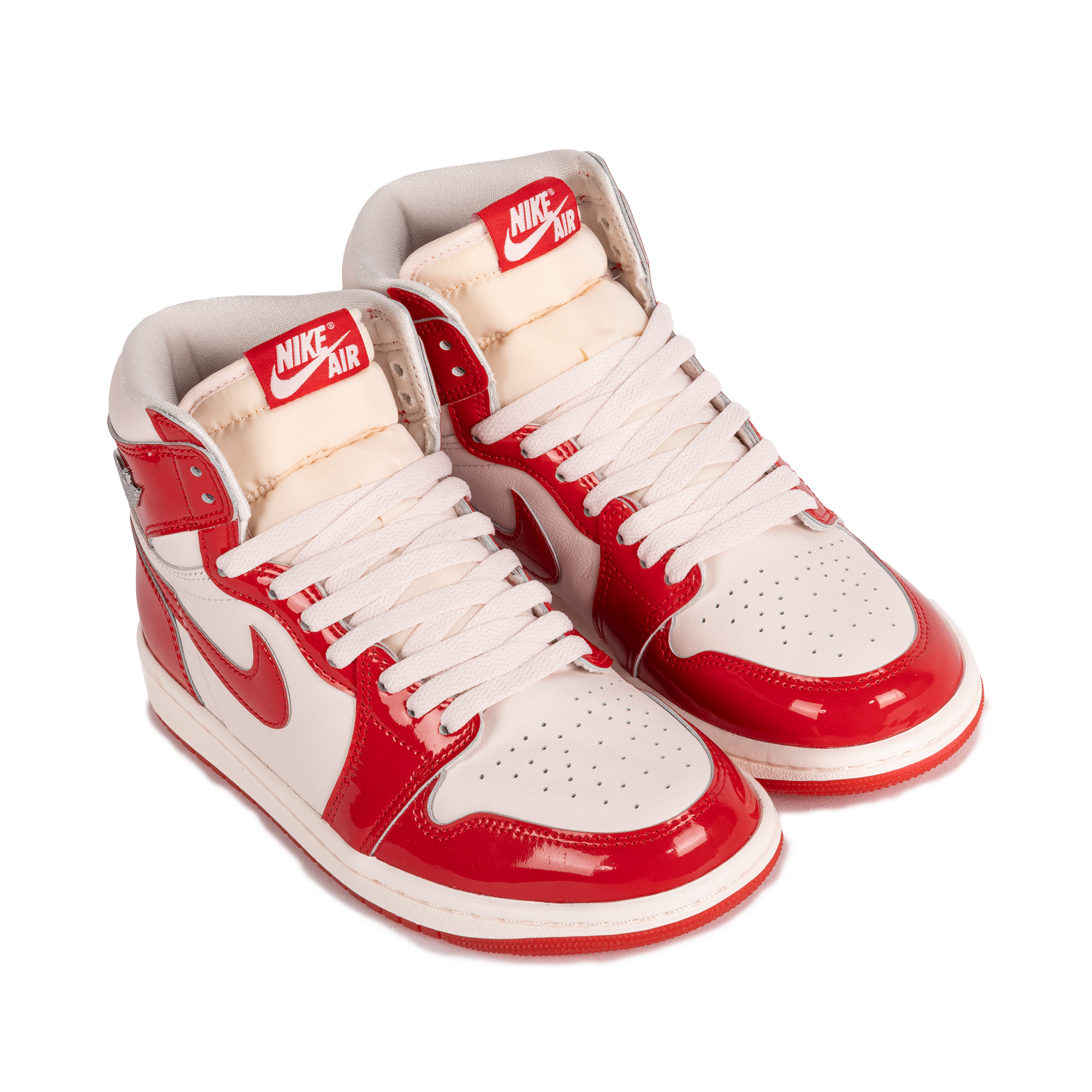 Nike Women's Air Jordan 1 Retro High OG "Nails and Grails" Uni Red/Metallic Silver FD2596-601