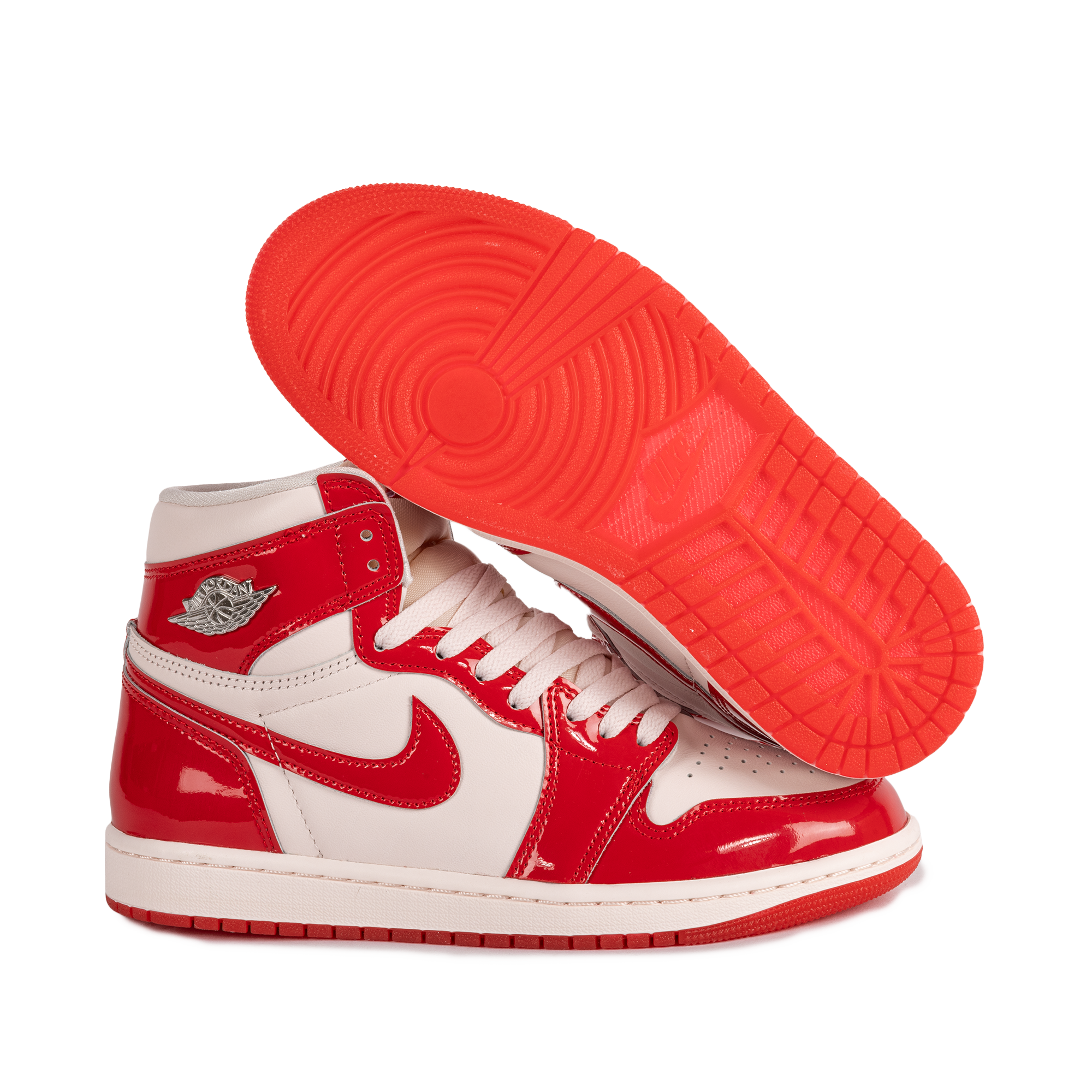 Nike Women's Air Jordan 1 Retro High OG "Nails and Grails" Uni Red/Metallic Silver FD2596-601