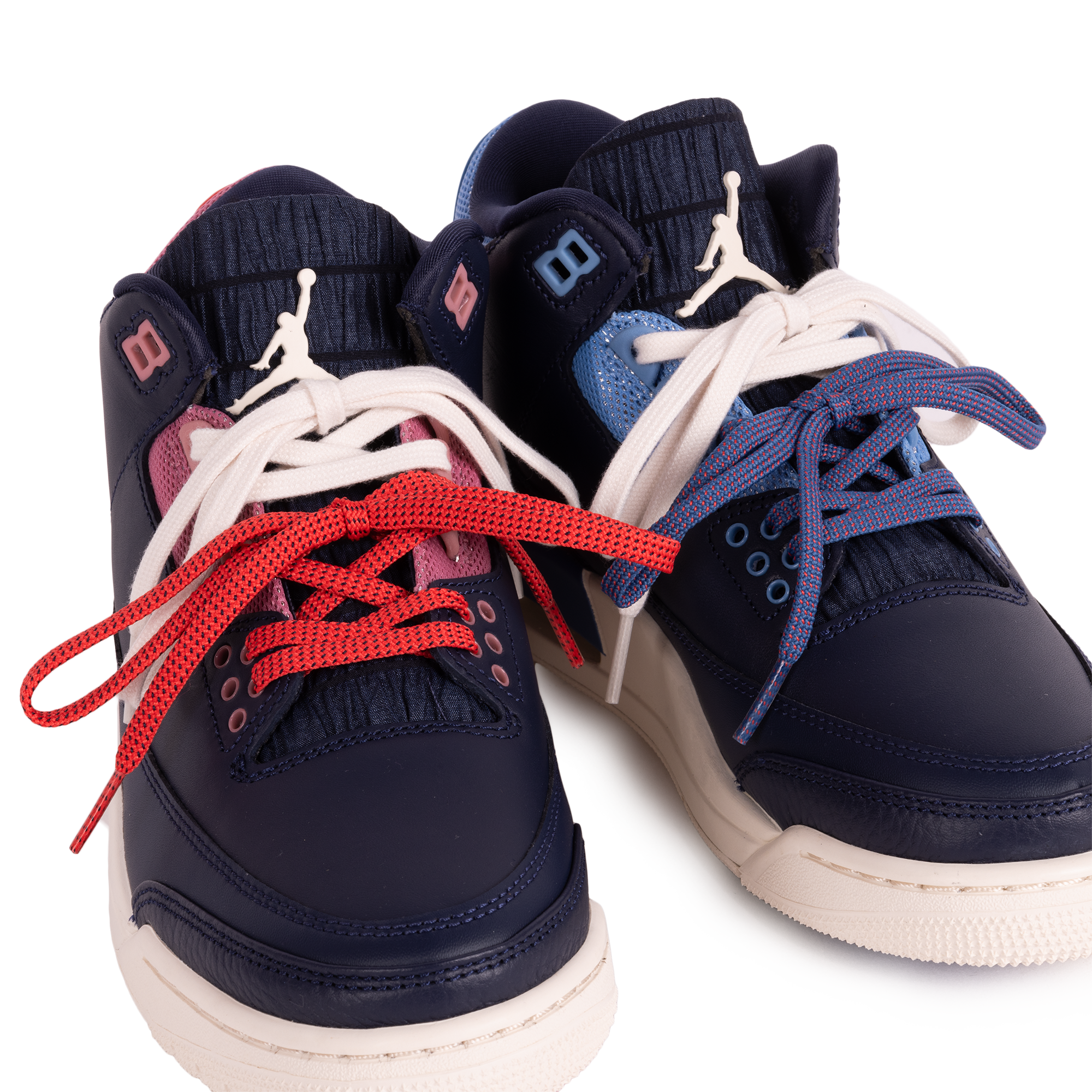 Nike Women's Air Jordan 3 Retro Obsidian/Chalk/Track Red CK9246-400