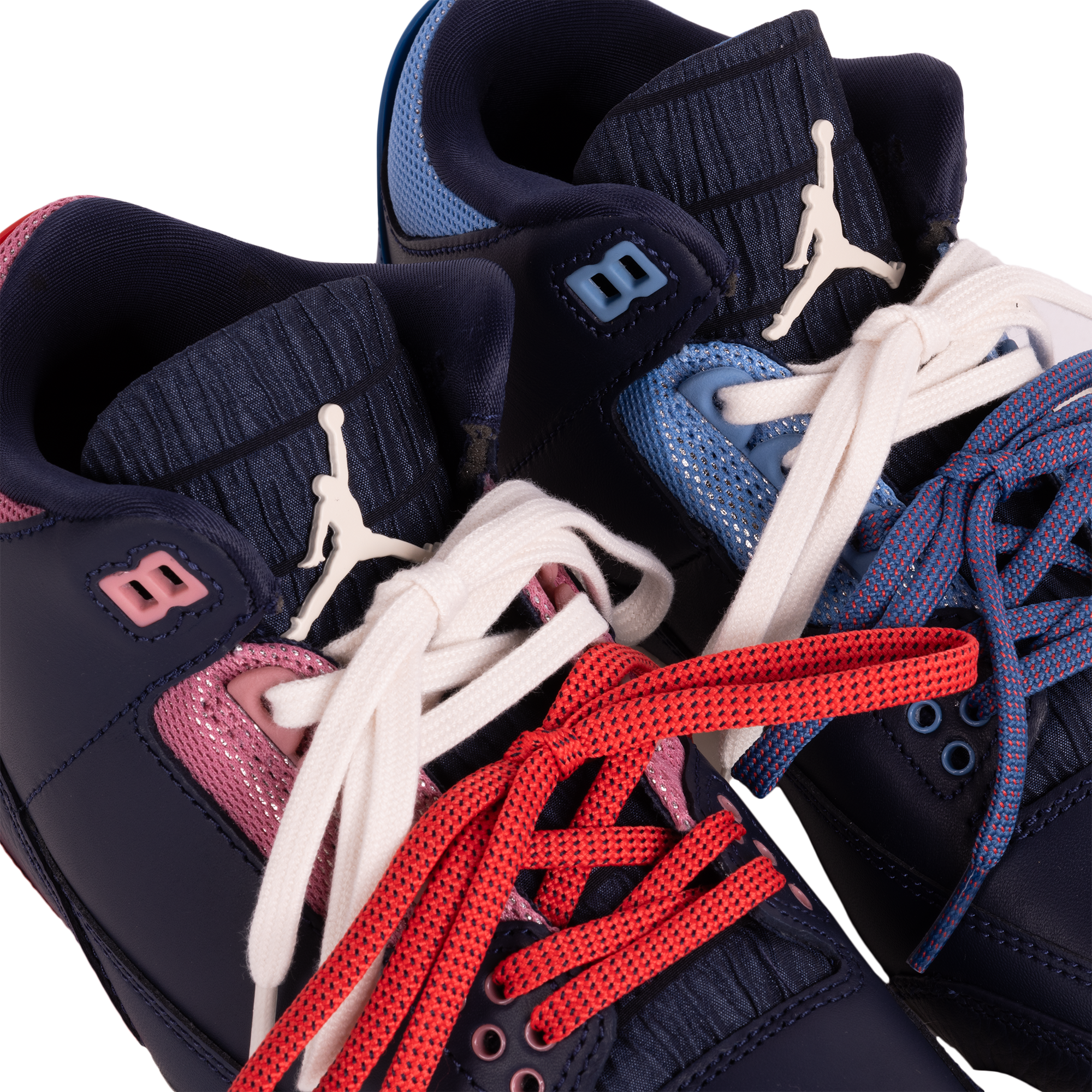 Nike Women's Air Jordan 3 Retro Obsidian/Chalk/Track Red CK9246-400