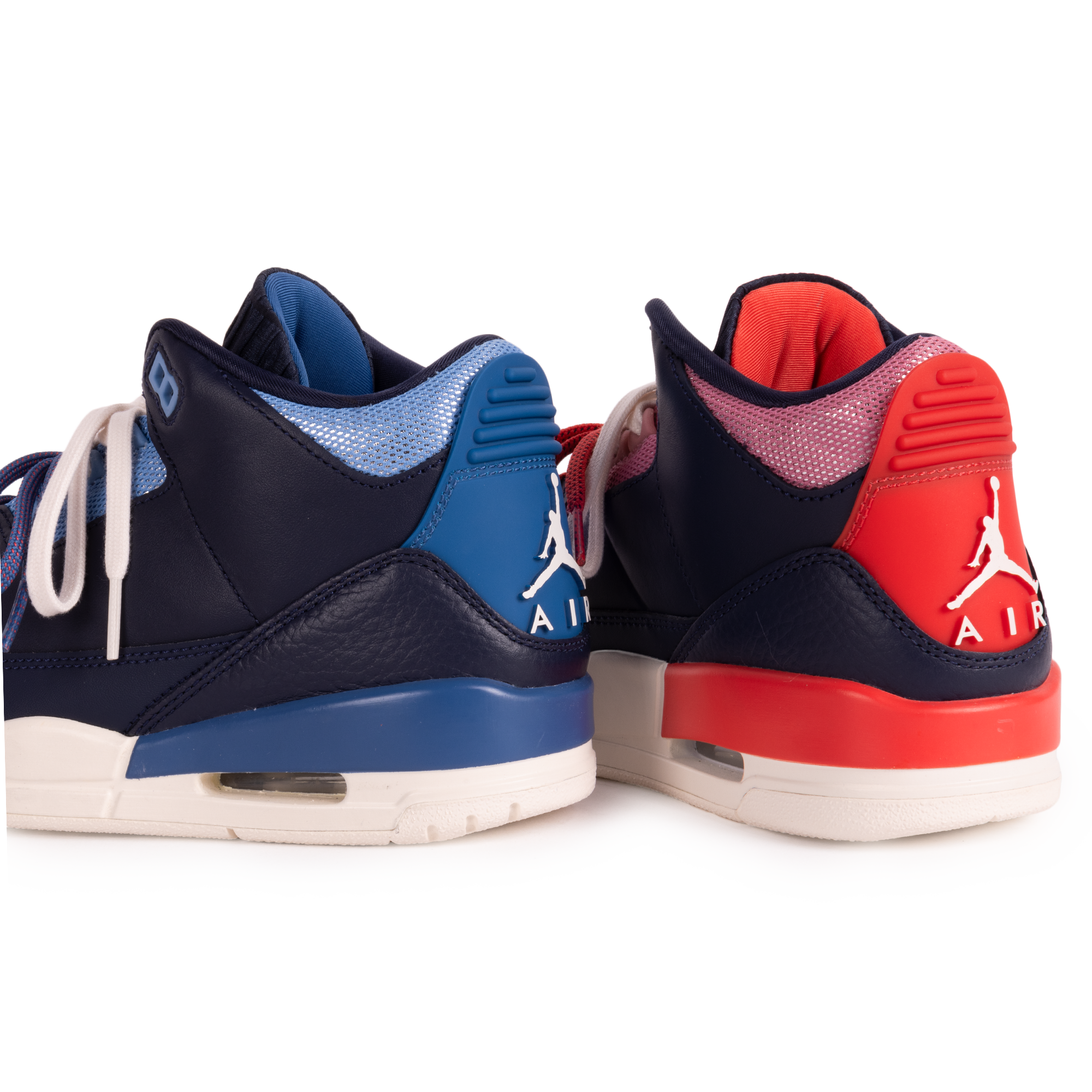 Nike Women's Air Jordan 3 Retro Obsidian/Chalk/Track Red CK9246-400