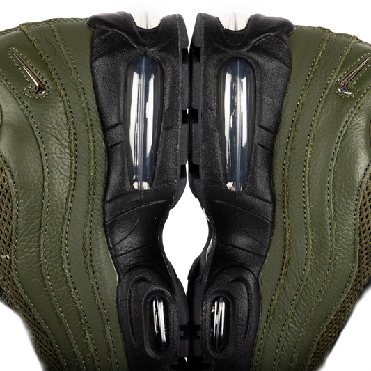 Nike Women's Air Max 95 Big Bubble Cargo Khaki/Medium Olive/Black IH1413-300