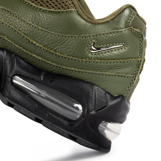 Nike Women's Air Max 95 Big Bubble Cargo Khaki/Medium Olive/Black IH1413-300