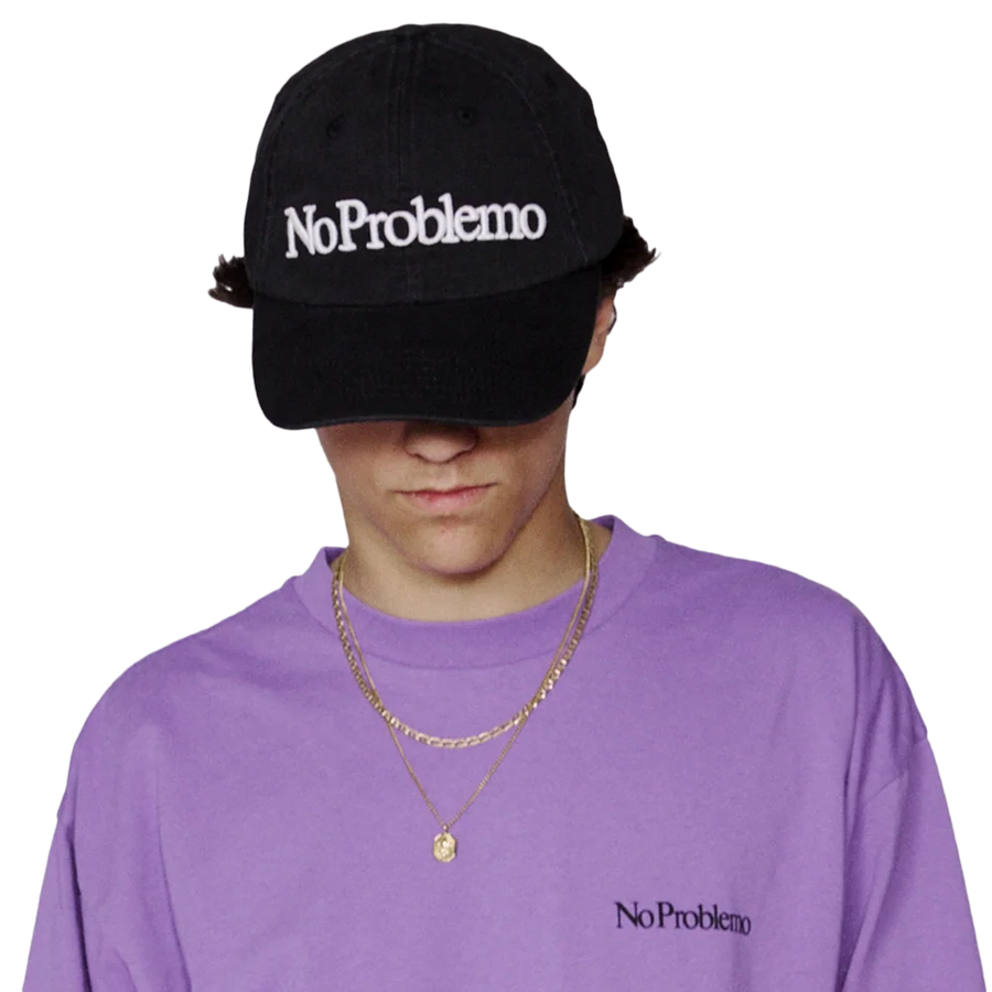 No Problemo Cap Black