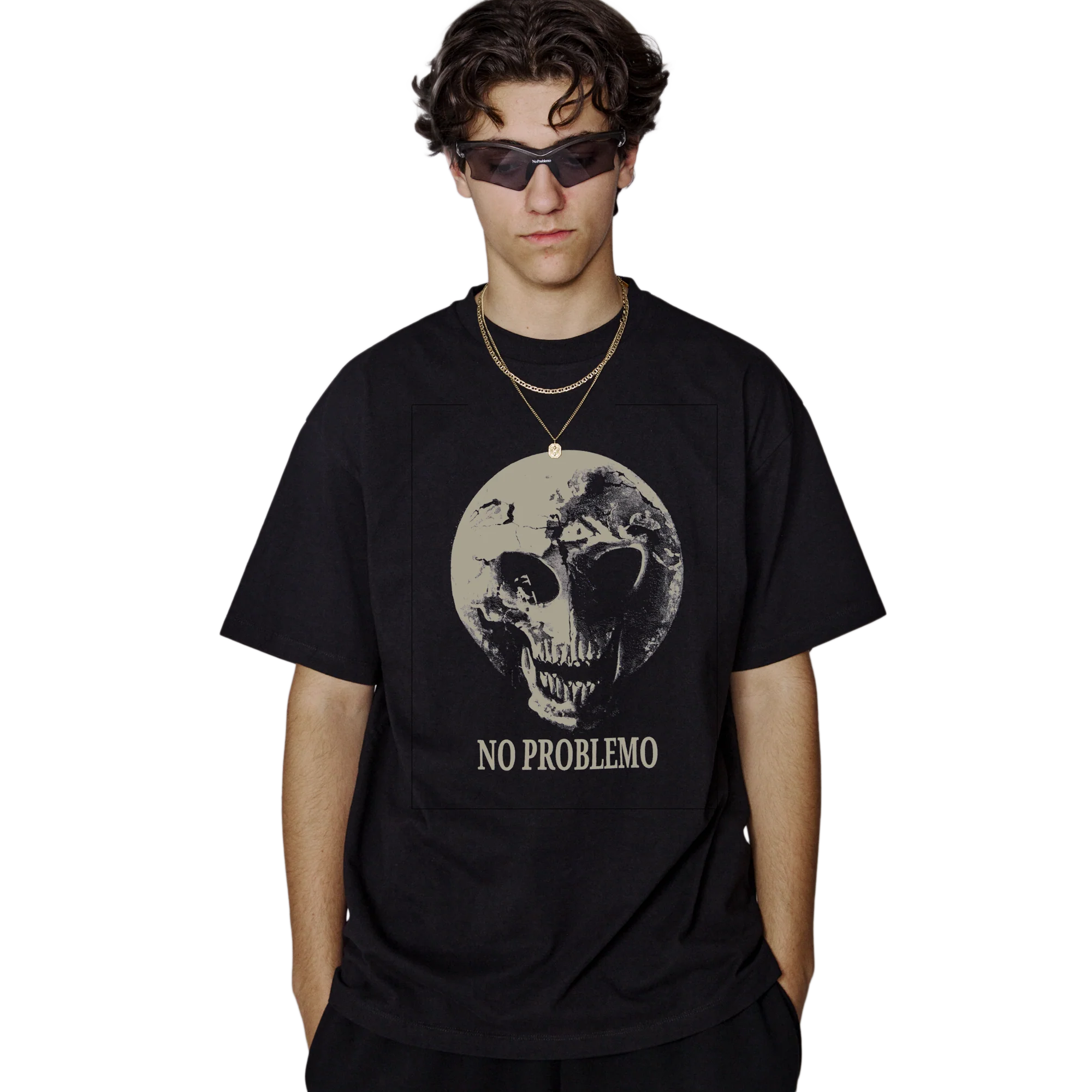 No Problemo Dead Planet Short Sleeve T-Shirt Black