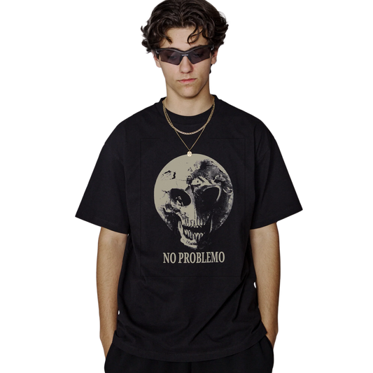 No Problemo Dead Planet Short Sleeve T-Shirt Black