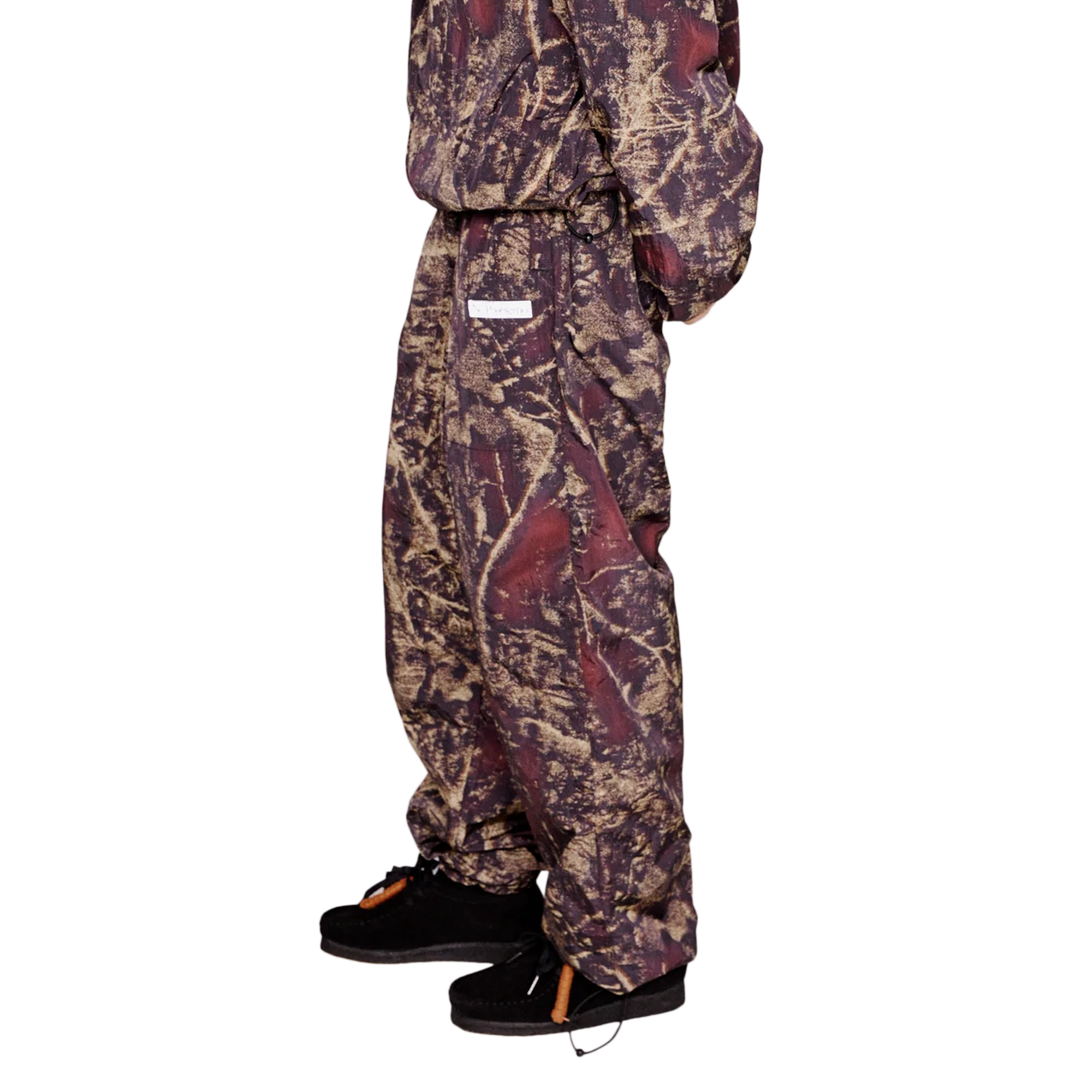 No Problemo Forest Glitch Nylon Pant Camo