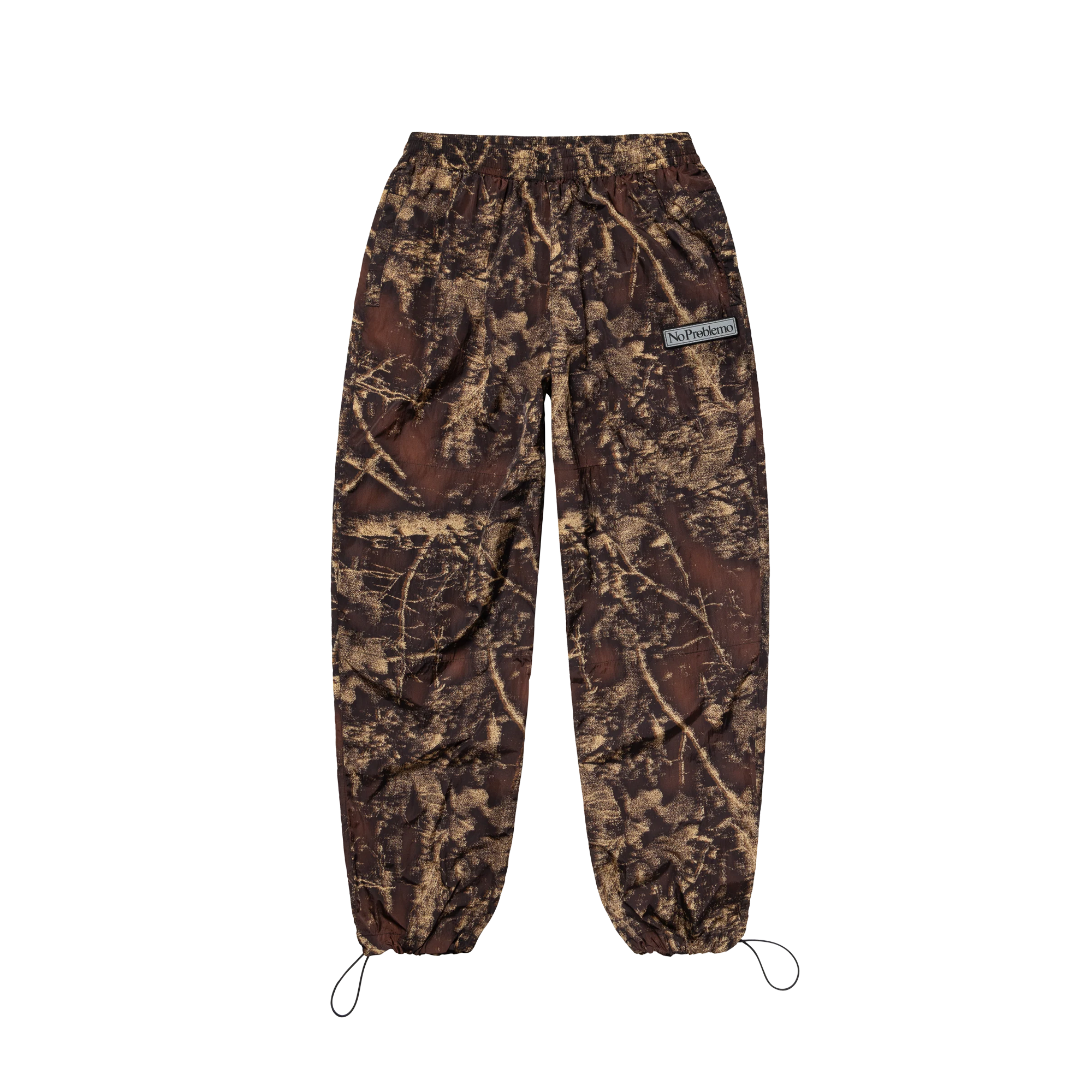No Problemo Forest Glitch Nylon Pant Camo