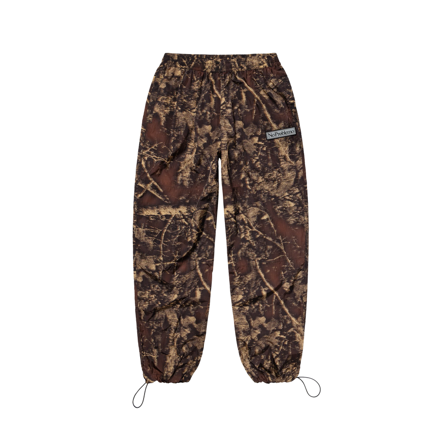 No Problemo Forest Glitch Nylon Pant Camo