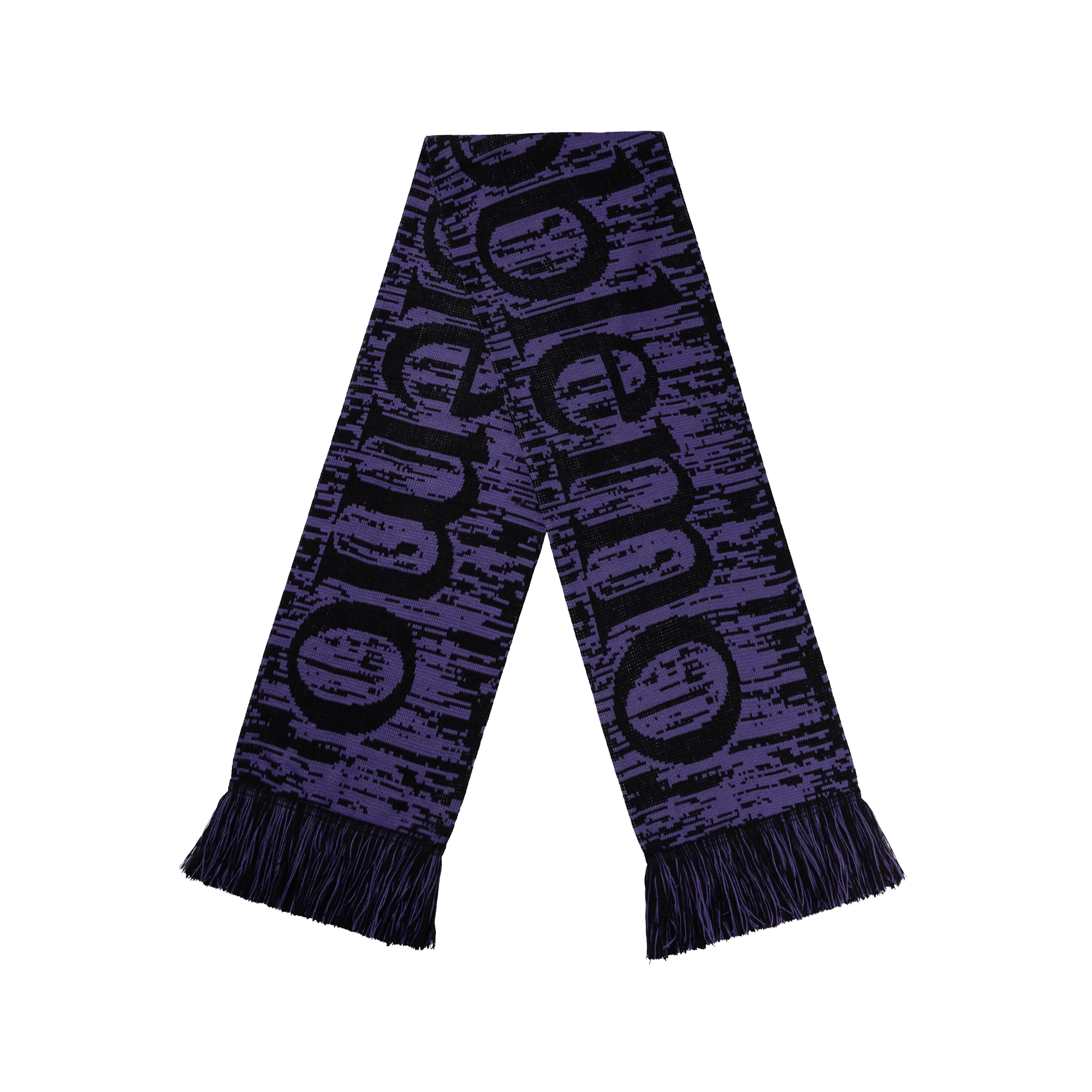 No Problemo Glitch Scarf Lilac