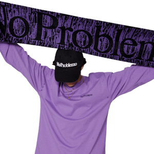 No Problemo Glitch Scarf Lilac