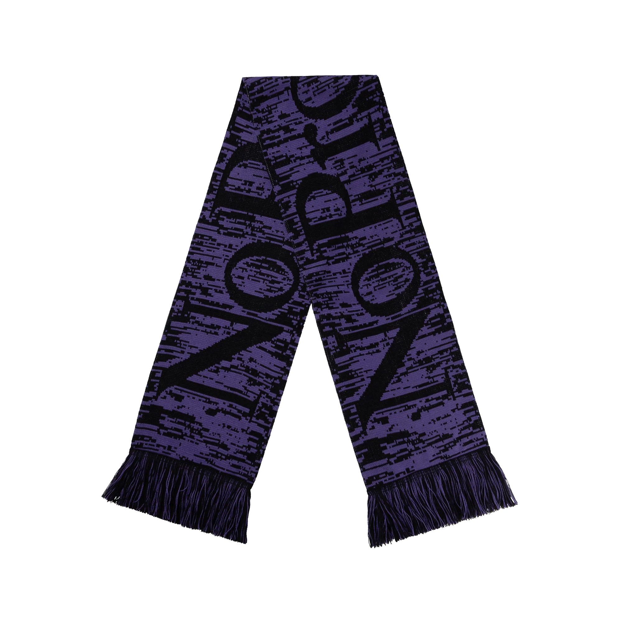 No Problemo Glitch Scarf Lilac