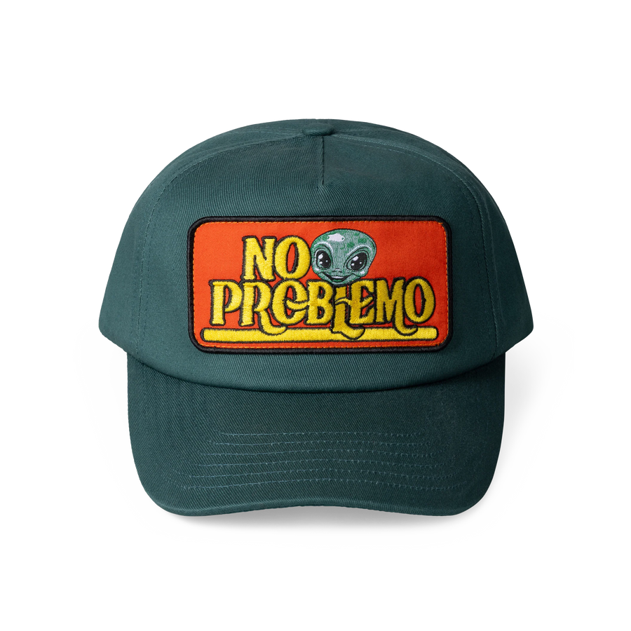 No Problemo Happy Shopper Cap Green