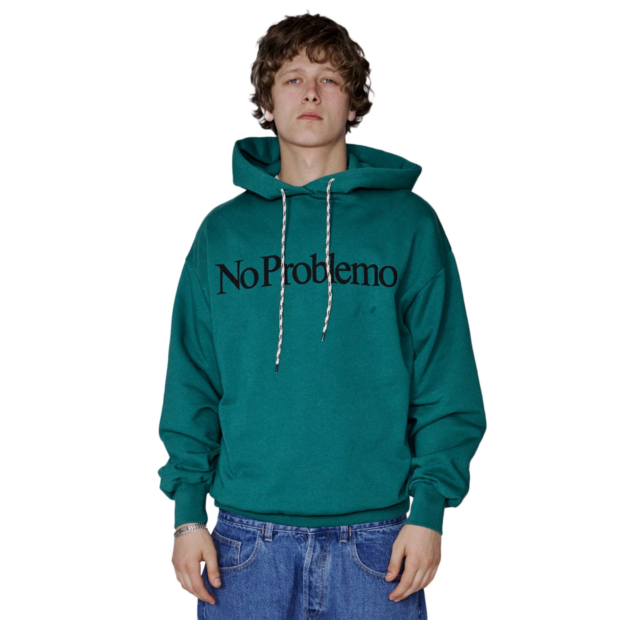 No Problemo Hoodie Green
