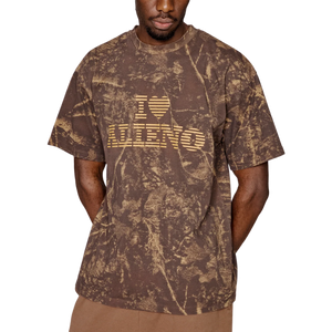 No Problemo I Love Alieno Camo Short Sleeve T-Shirt Multi