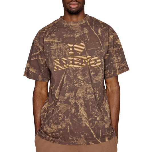 No Problemo I Love Alieno Camo Short Sleeve T-Shirt Multi