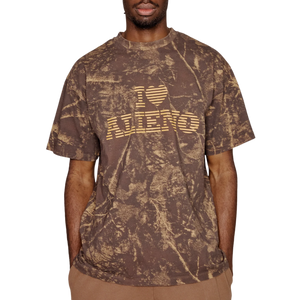 No Problemo I Love Alieno Camo Short Sleeve T-Shirt Multi