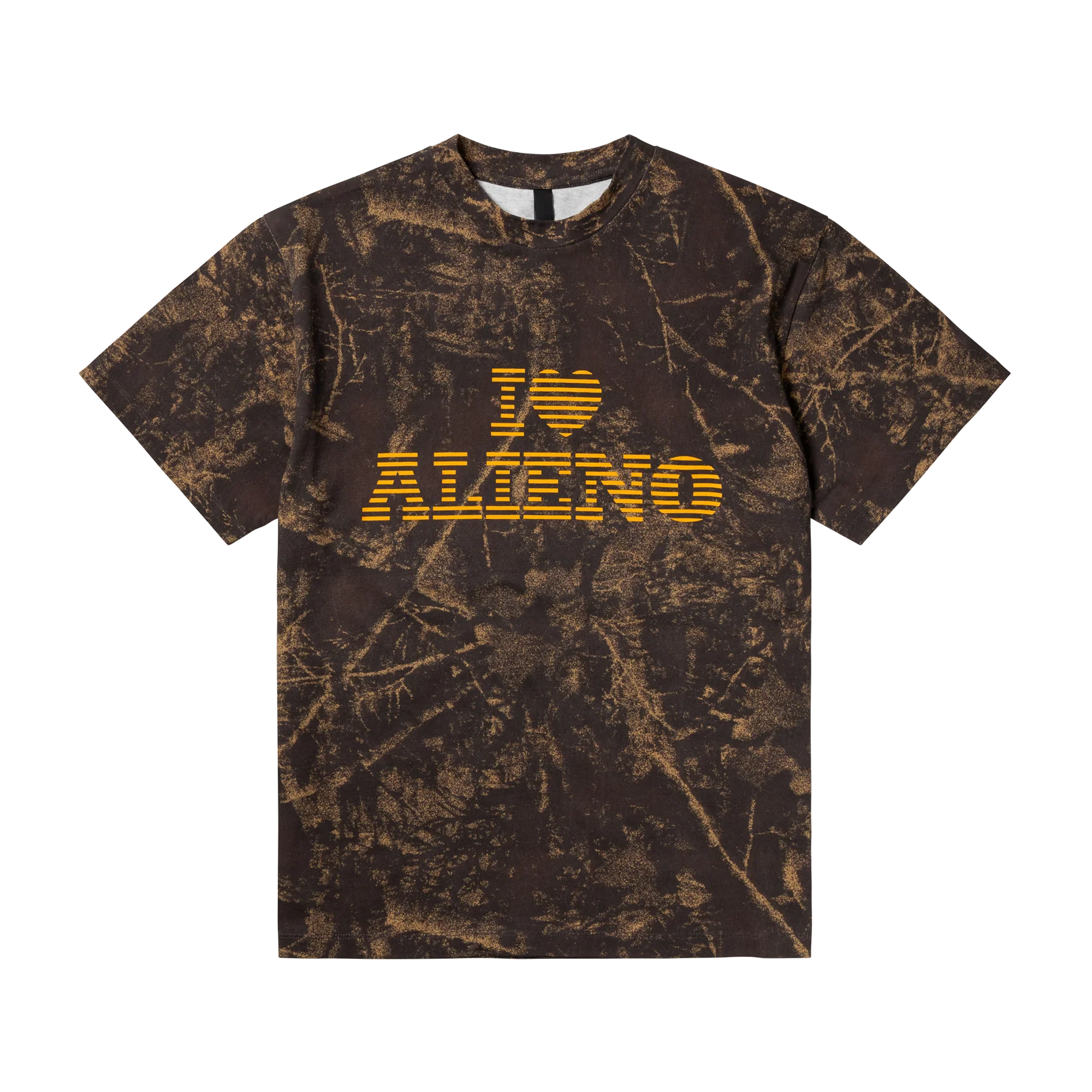 No Problemo I Love Alieno Camo Short Sleeve T-Shirt Multi