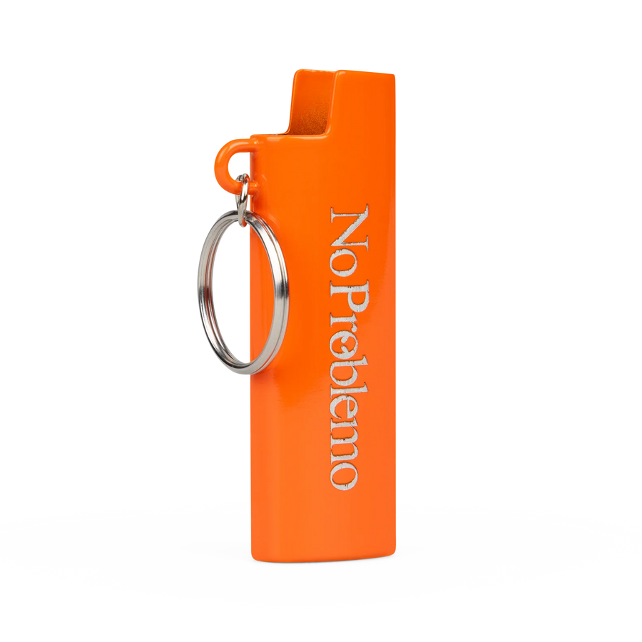 No Problemo Lighter Case Orange
